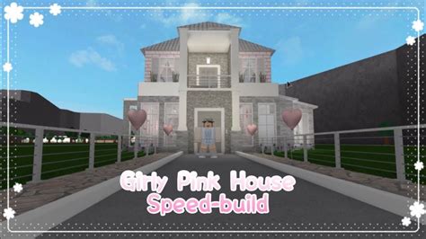 50k Pink Bloxburg House