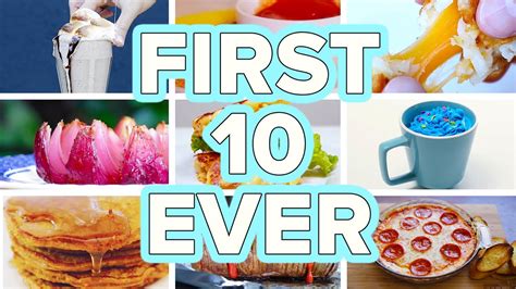 Tastys First 10 Recipes Ever Youtube