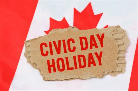 Civic Holiday August Civic Holiday Images Stock Photos Vectors