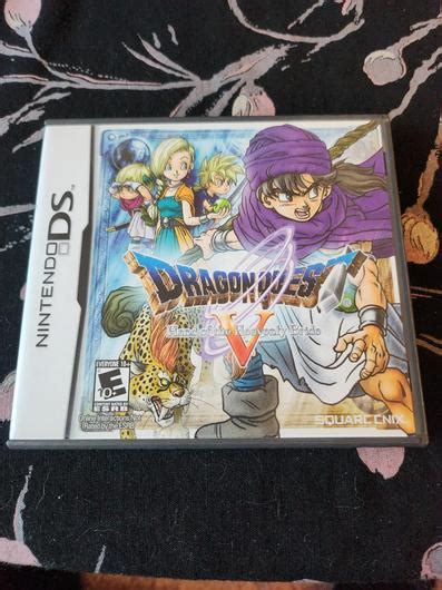 Dragon Quest V Hand Of The Heavenly Bride Item Box And Manual Nintendo Ds