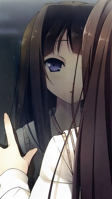 1920x1080px 1080p Free Download Reflection Anime Girl Drop Rain