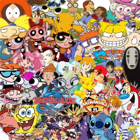 cartoons and cartoons only on tumblr the ultimate 90 s 2000 s cartoons collage