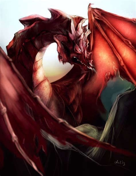 Red Dragon By ~wielkiboo On Deviantart Red Dragon Dragon Dragon