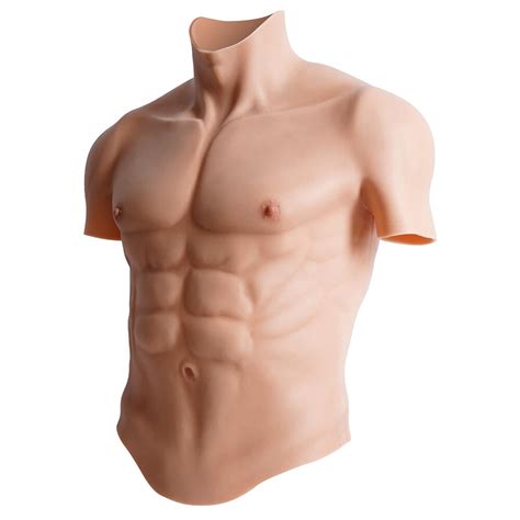 Oetn Silicone Artificial Realistic Fake Muscle Suit Simulation Male