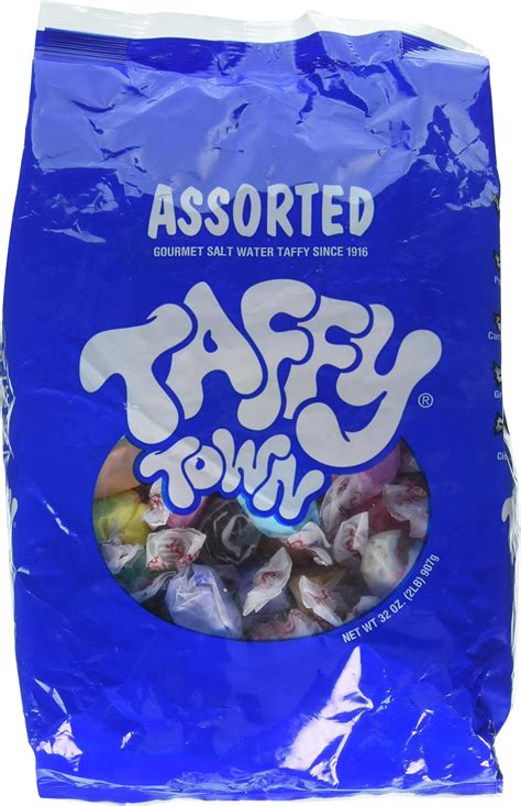 Taffy Town Assorted Gourmet Salt Water Taffy 5 Lb Bag