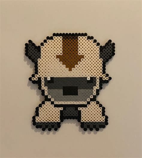 Appa From Avatar The Last Airbender Perler Beads Etsy Australia