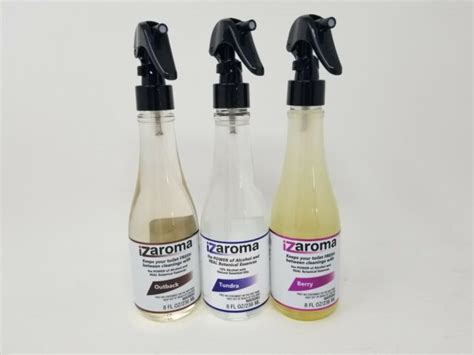 Izaroma All Purpose Alcohol Based Cleaner 24oz 3 Scent Variety Pack