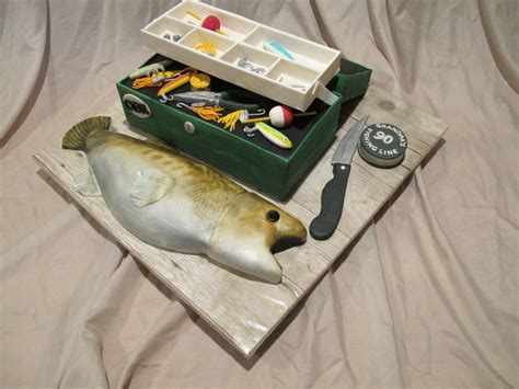 Th Birthday Tackle Box Cakecentral Com