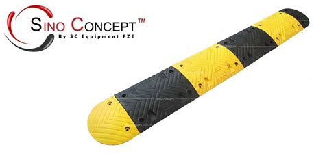 Black And Yellow Speed Bumps Sino Concept