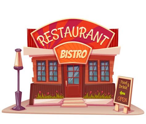 Restaurant Food Cartoon