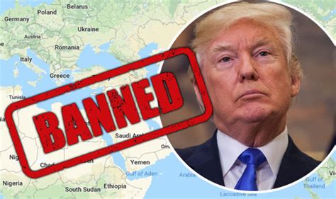 Trump Travel Ban The Countries That Are Banned From Travelling To The Us Travel News Travel