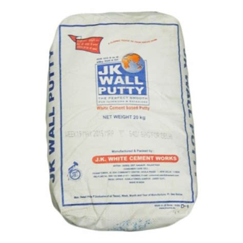 Jk Wall Putty 40 Kg Packaging Type Bag At Rs 25kilogram In Nagpur