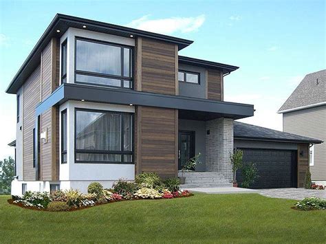 11 Photos And Inspiration 2 Story Modern House Plans Home Plans