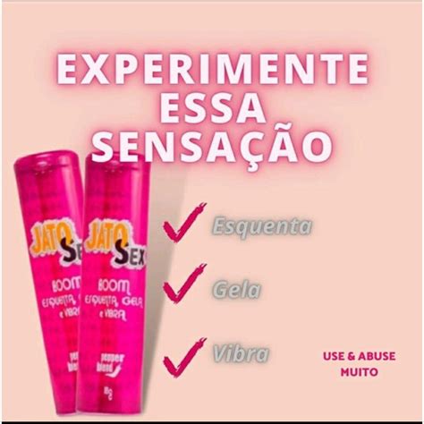 Gel Comestível Jato Sex Boom Esquenta Gela Vibra 18g Parcelamento Sem Juros