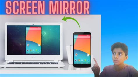 How To Screen Mirror Your Phone To Laptop Youtube