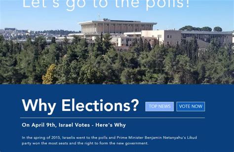 New Website Lets The World Vote In Israeli Election The Jerusalem Post