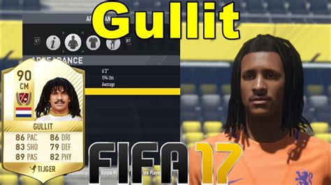 Latest fifa 21 players watched by you. FIFA 17 - Gullit - Virtual Pro Look A Like Tutorial ( with ...