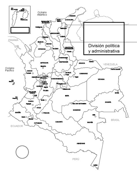 Vector De La Imagen De Mapa De Las Regiones De Colombia Vectores De
