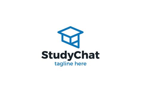 Study Chat Logo Branding And Logo Templates ~ Creative Market