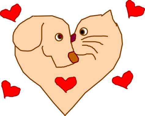 Download High Quality Cat Clipart Heart Transparent Png Images Art