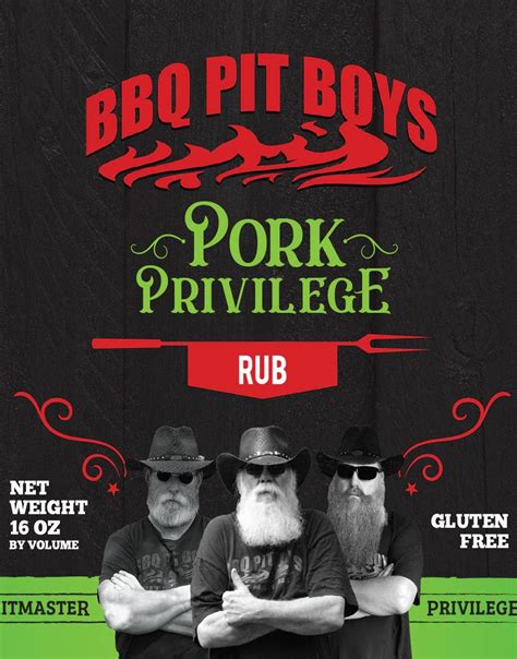 Bbq Pit Boys Pork Privilege Rub 230g Pipmaster Grill Eshop