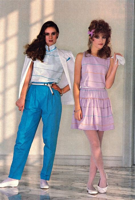 konsep terkini retro 80s style clothing fashion terpopuler