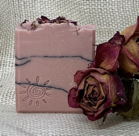Rose Clay And Charcoal All Natural Handmade Soap Shop Iowa