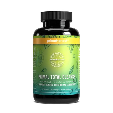 Primal Total Cleanse Natural Detox By Primal Harvest 🥇