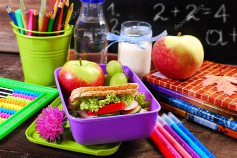 Healthy Breakfast For School Stock Photo By ©teresaterra 82213542
