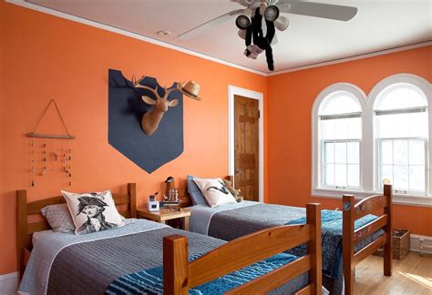 We'll show you how to create a stylish and tranquil environment where sweet dreams abound. A Democracy of Style in 2020 | Orange bedroom walls ...