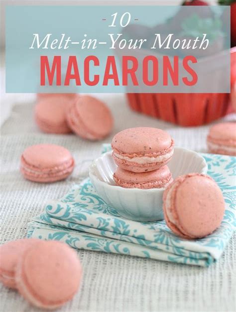 10 Fancy Macarons You Absolutely Can And Should Make Macaron Cookies