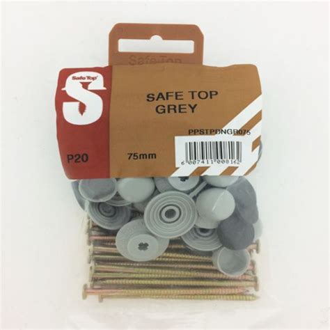Safetop Nail With Grey 75mm 20