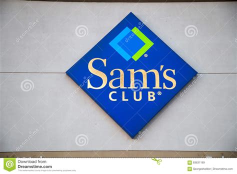 Sams Club Logo Sign Editorial Stock Image Image Of Building 83631169