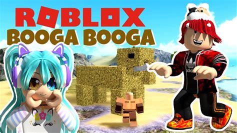 Ми стали дикунами в БУГА БУГА РОБЛОКС Roblox Booga Booga Youtube