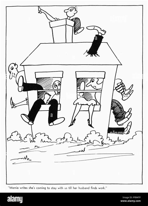 Great Depression Cartoon Nmamie Writes Shes Coming To Stay With Us