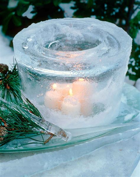 Make A Dazzling Outdoor Ice Lantern Chatelaine