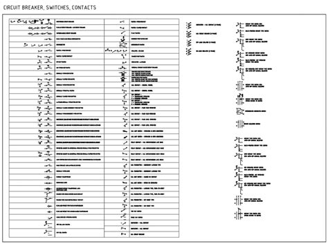 Cad Blocks Of Electrical Symbols As Nzs Free Cad Blocks In Dwg File