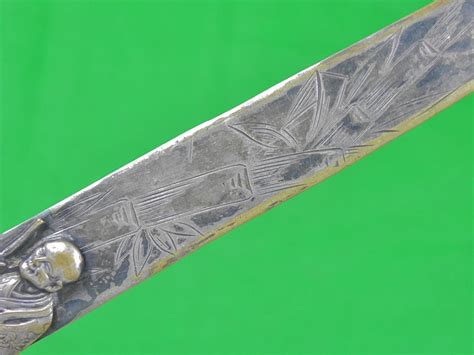 Antique Old Japan Japanese Art Letter Opener Knife Antique And Military