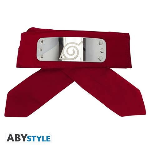 Buy Naruto Headband Red Konoha Abystyle