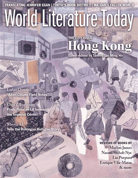 Seeing A City Through Words The Hong Kong Issue Of World Literature