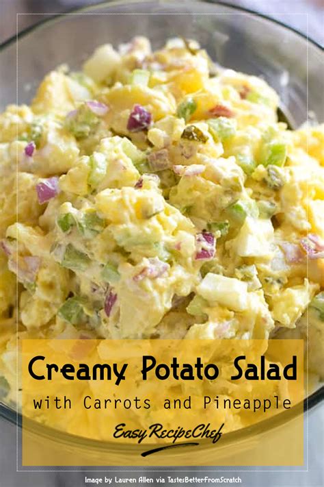 Share your mother's day surprises with us and contact us online using our hashtag. Easy Creamy Potato Salad | Recipe in 2020 | Food recipes ...
