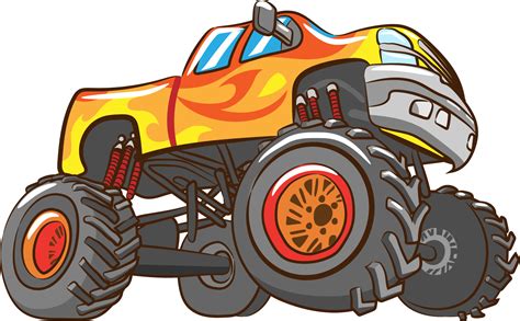 Monster Truck Png Graphic Clipart Design Png