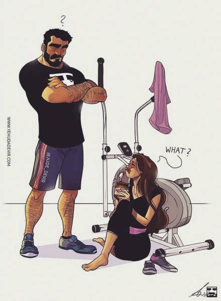 Yehuda Devir Creates Some Of The Most Relatable Drawings About Relationships 20 Pics