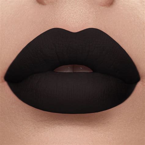 Black Velvet Matte Lipstick Black Lipstick Lips Shades Lip Colors