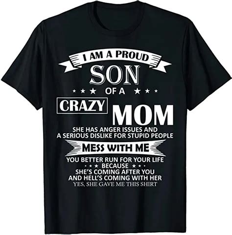 Mom And Son Shirts Funny Hoodies Men Hooded Sweatshirts Mom Shirts T Shirts For