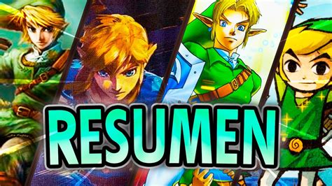 Explicando Todas Las Versiones De Link De The Legend Of Zelda Resumen