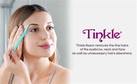 Dorco Tinkle Eyebrow Razors For Women 9 Razors 3ct Per