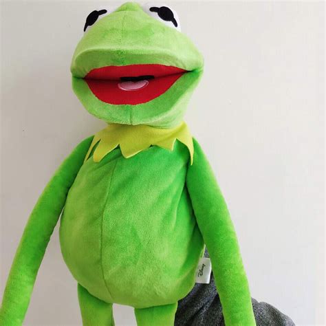 Frog Puppets Plush Toy The Muppet Show Doll Kermit The Frog Hand
