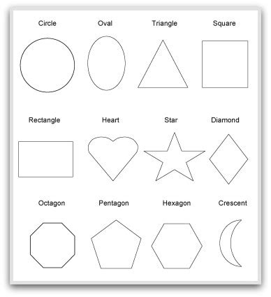 shapes   shapes png images  cliparts  clipart