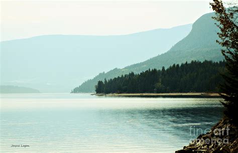 Shuswap Lake In Beautiful British Columbia By Jayne Logan Intveld